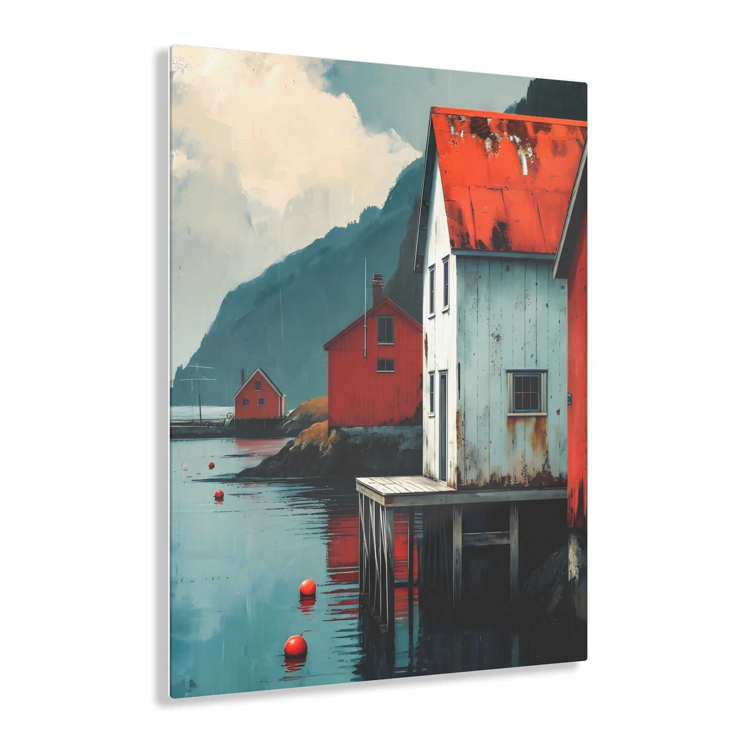 Rocky Coast #008 - The Docks Acrylic Print